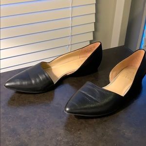 💕Naturalizer Samantha Half-D'Orsay Flats